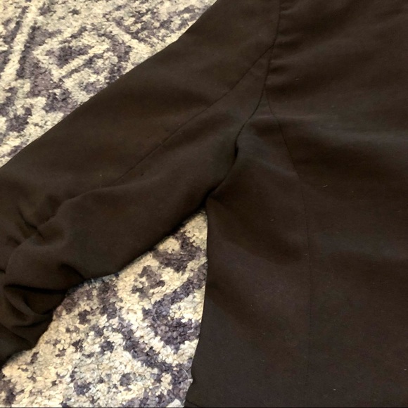 2010s Black Blazer 3/4 Sleeve - Picture 3 of 14